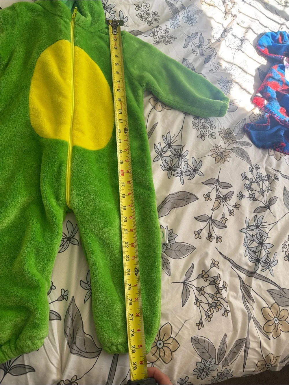 Green Aligator Plush One-Piece for Kids - Soft Hooded Jumpsuit